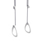 Lillagunga Wooden Indoor Gymnastic Rings - White Birch