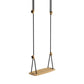 Lillagunga Grand Wooden Indoor Swing - Oiled Oak