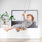 Lillagunga Grand Wooden Indoor Swing - Oiled Oak