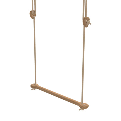 Lillagunga Wooden Indoor Bone Trapeze Swing - Oak