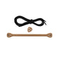 Lillagunga Wooden Indoor Bone Trapeze Swing - Oak