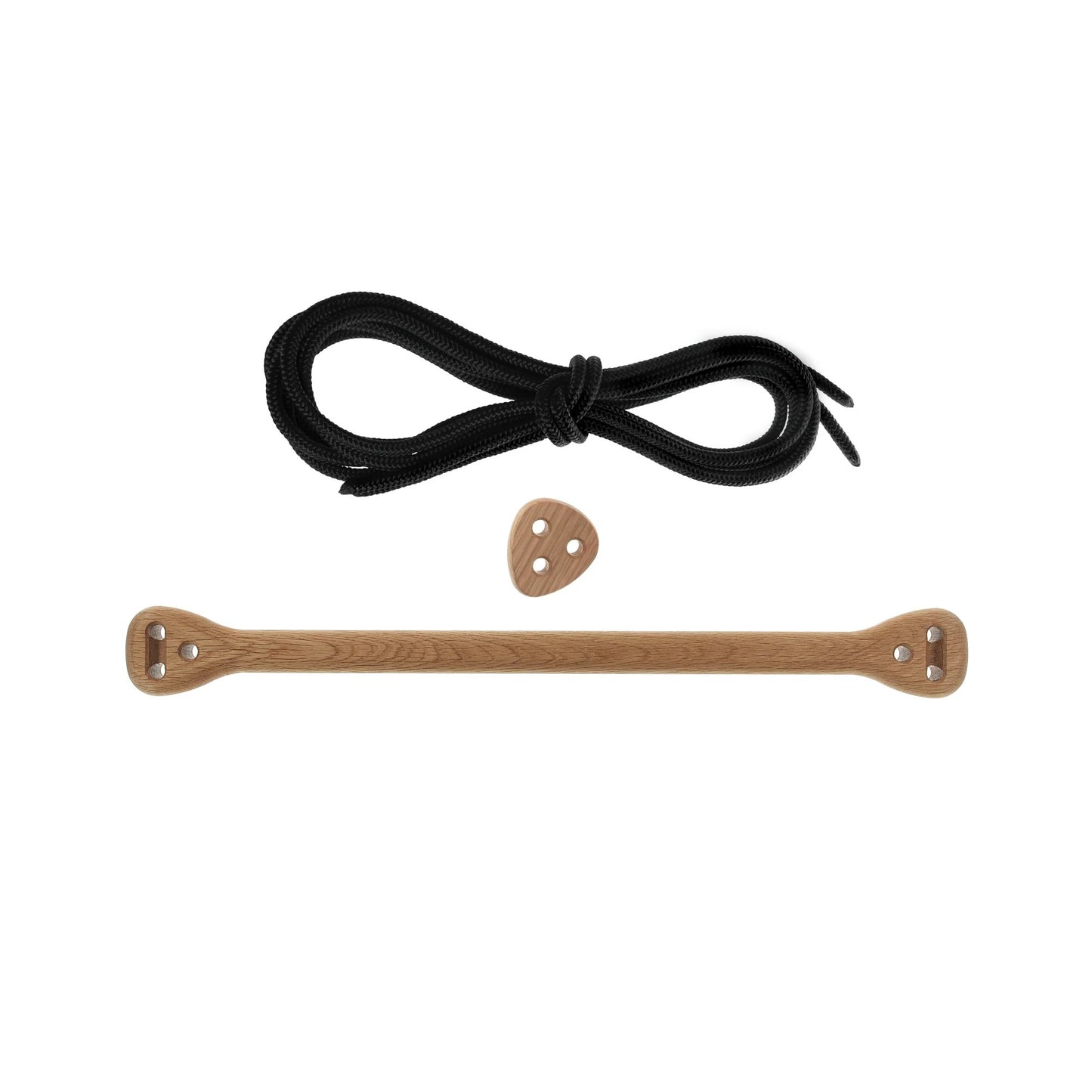 Lillagunga Wooden Indoor Bone Trapeze Swing - Oak