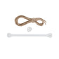 Lillagunga Wooden Indoor Bone Trapeze Swing - White Birch