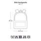 A Little Lovely Company Junior Backpack - Vehicles