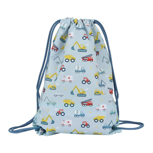 A Little Lovely Company Drawstring Bag - Vehicles