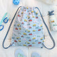 A Little Lovely Company Drawstring Bag - Vehicles