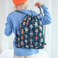 A Little Lovely Company Drawstring Bag - Robots