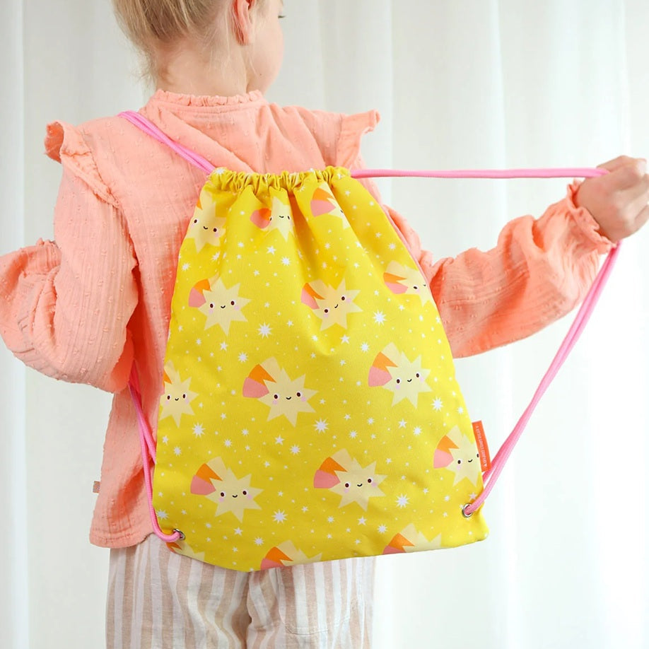 A Little Lovely Company Drawstring Bag - Shooting Star