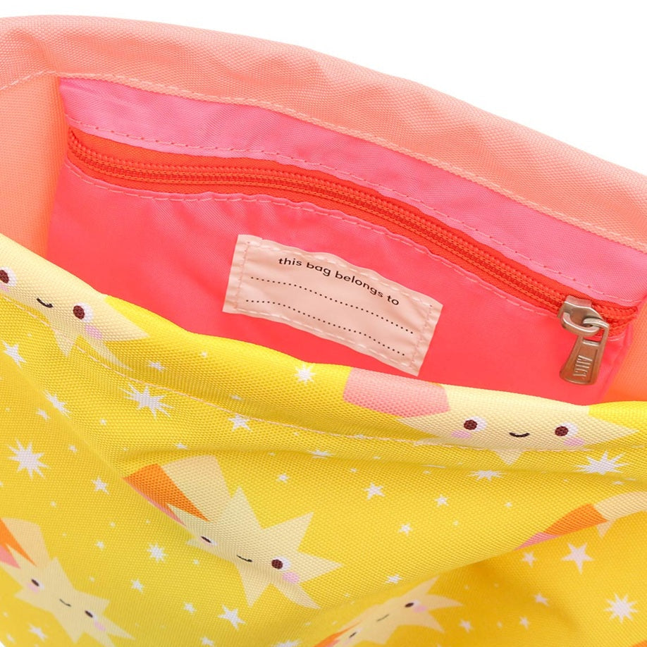 A Little Lovely Company Drawstring Bag - Shooting Star