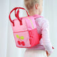 A Little Lovely Company Junior Square Backpack - Happy Cherries