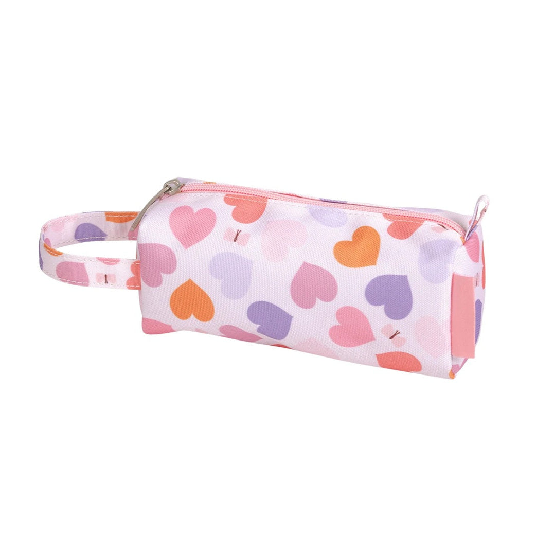 A Little Lovely Company Pencil Case - Hearts