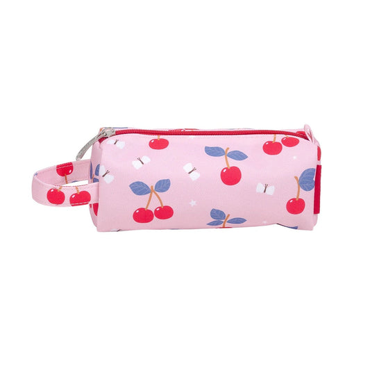 A Little Lovely Company Pencil Case - Cherries
