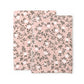 A Little Lovely Company Organic Muslin Cloths - 2 Pack - Blossom Dusty Pink