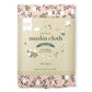 A Little Lovely Company Organic Muslin Swaddle - Blossom Dusty Pink
