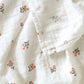 A Little Lovely Company Organic Muslin Cloths - 2 Pack - Little Flowers