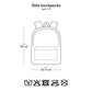 A Little Lovely Company Junior Backpack - Sage Blossoms