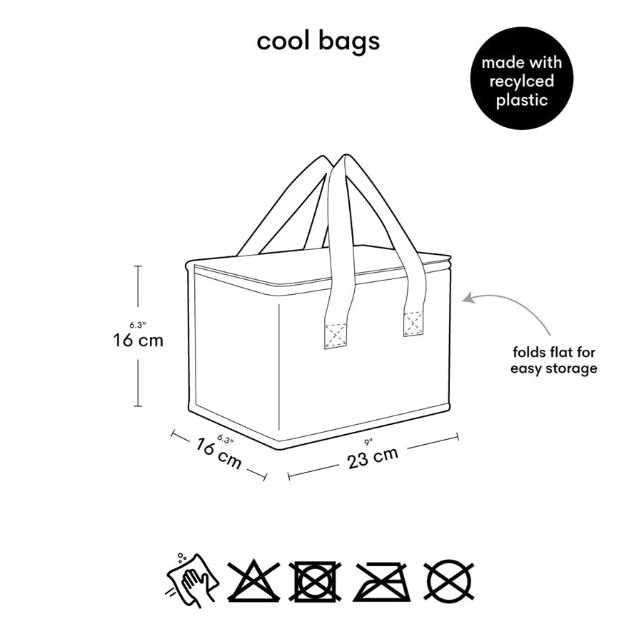 A Little Lovely Company Cool Bag - Hearts