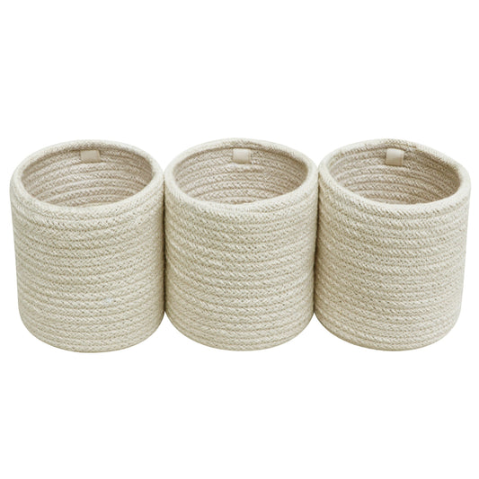 Lorena Canals Set of 3 Crib Baskets (2 Colours Available)