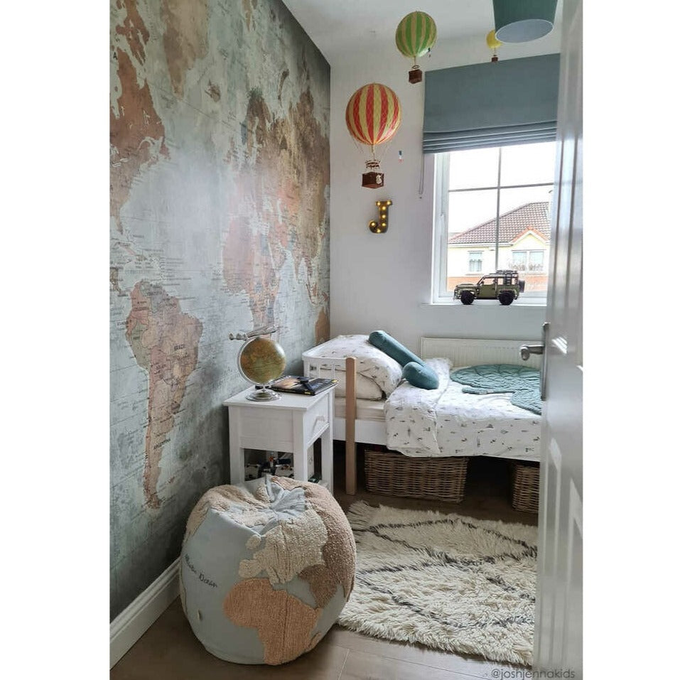 Lorena Canals Pouf - World Map