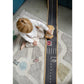 Lorena Canals Ride & Roll Soft Toy - School Bus