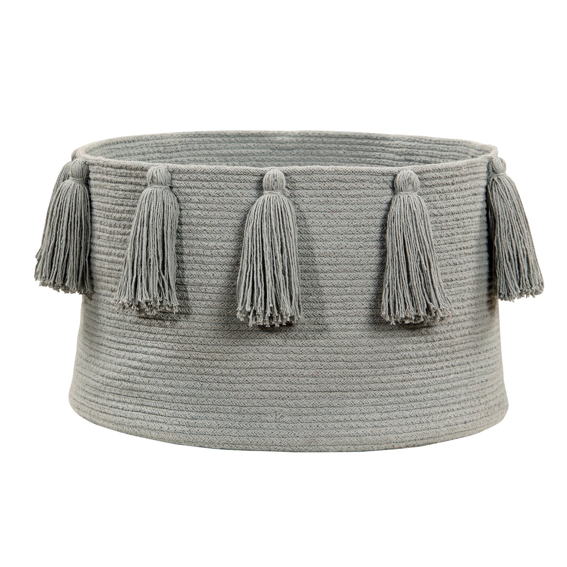 Lorena Canals Basket - Tassels (6 Colours Available)