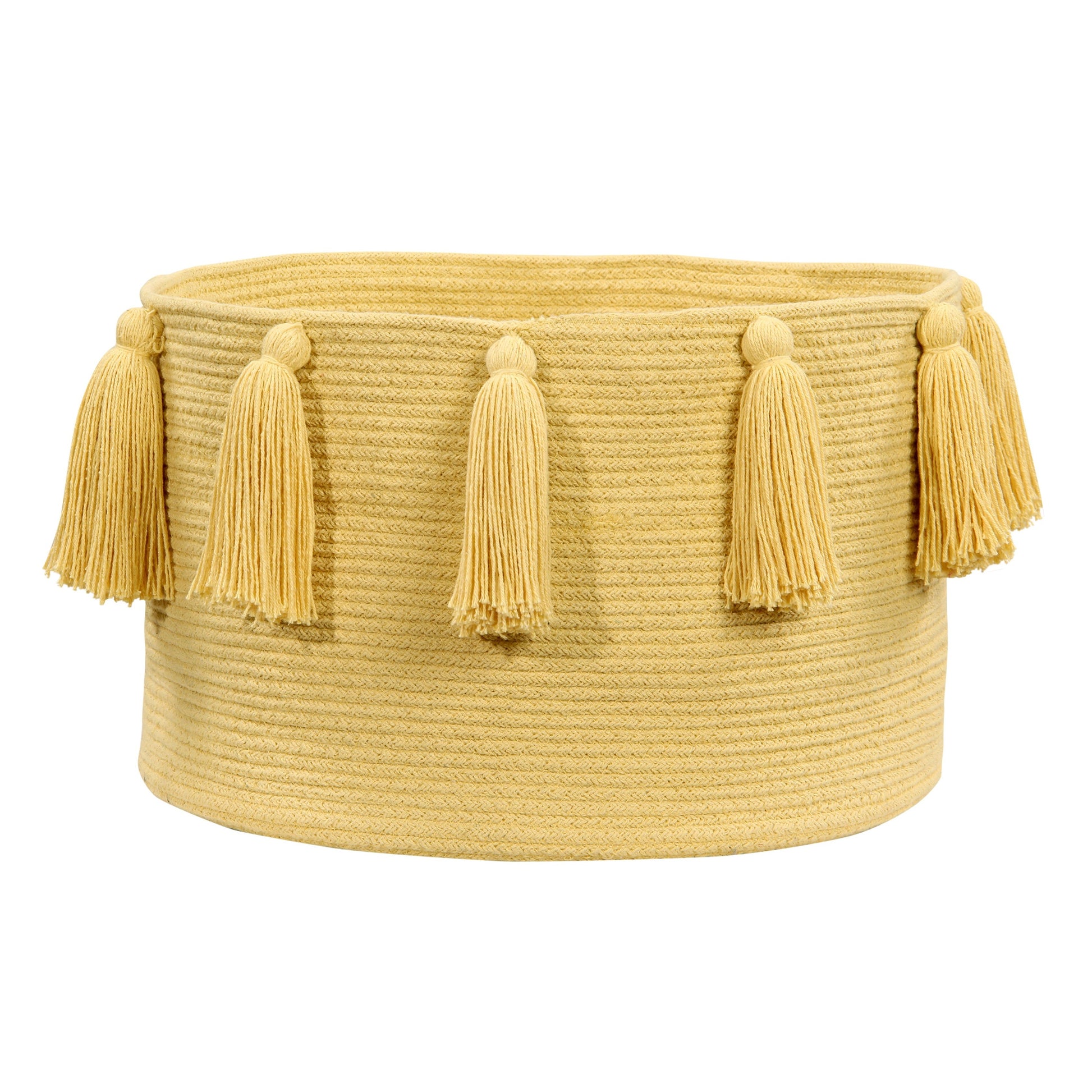 Lorena Canals Basket - Tassels (6 Colours Available)