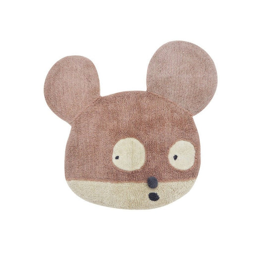 Lorena Canals x Edgar Plans Woolable Rug - Miss Mighty Mouse