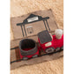 Lorena Canals Ride & Roll Soft Toy - Train