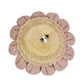 Lorena Canals Floor Cushion - Pink Daisy