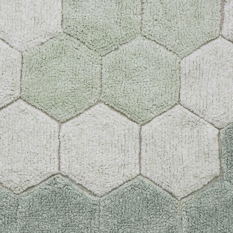 Lorena Canals Washable Rug - Round Honeycomb 