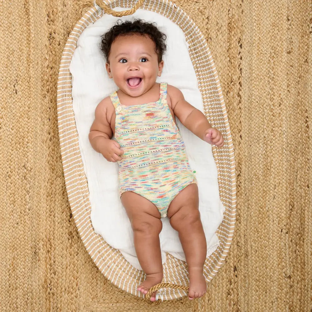 The Bonniemob Magic Space Dye Knitted Bubble Romper