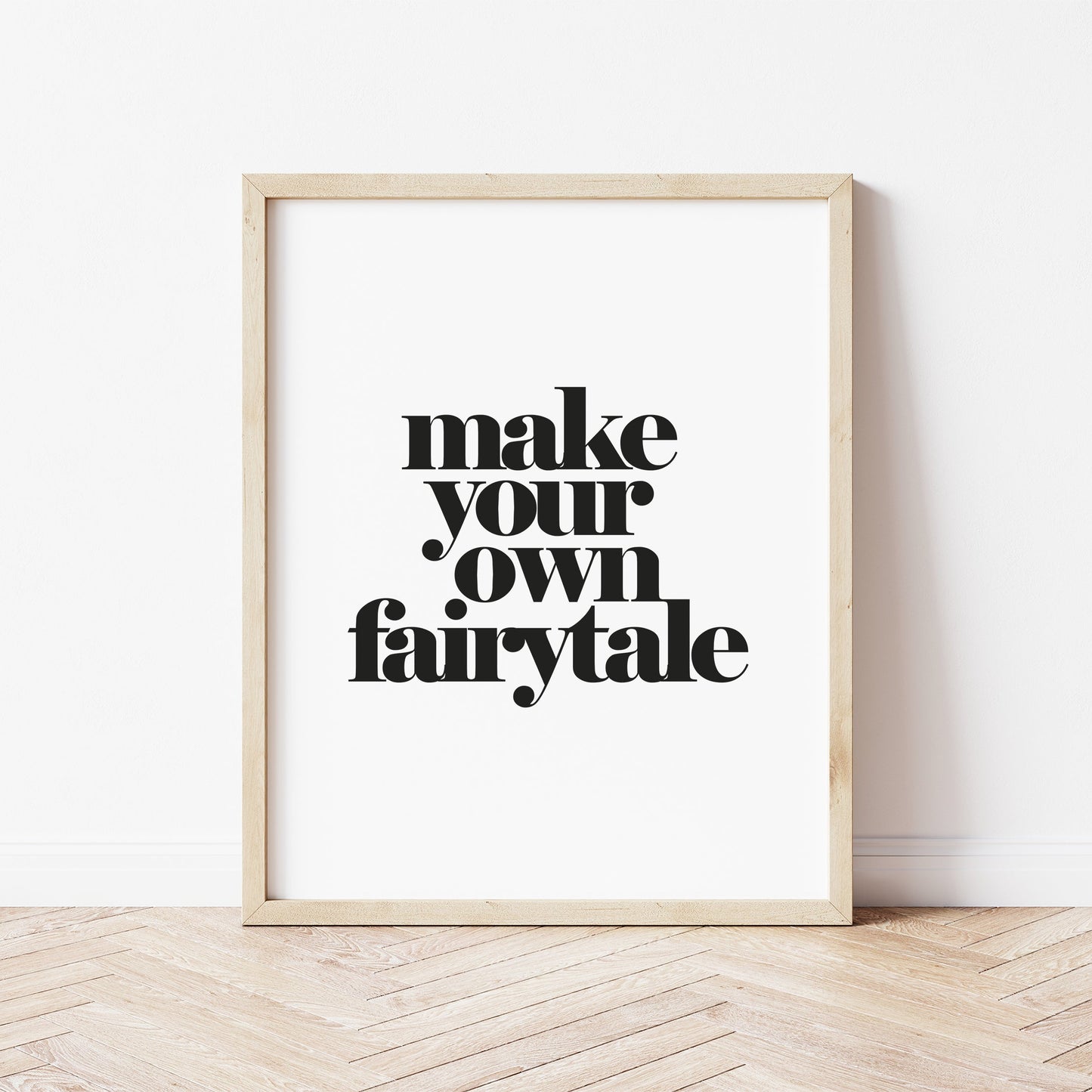 The Little Jones Make Your Own Fairytale Print