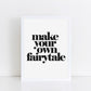 The Little Jones Make Your Own Fairytale Print