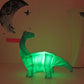 Green Dinosaur LED Night Light by House of Disaster