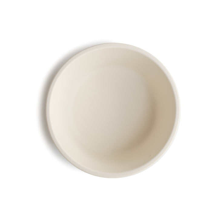 Mushie Silicone Suction Bowl - Ivory