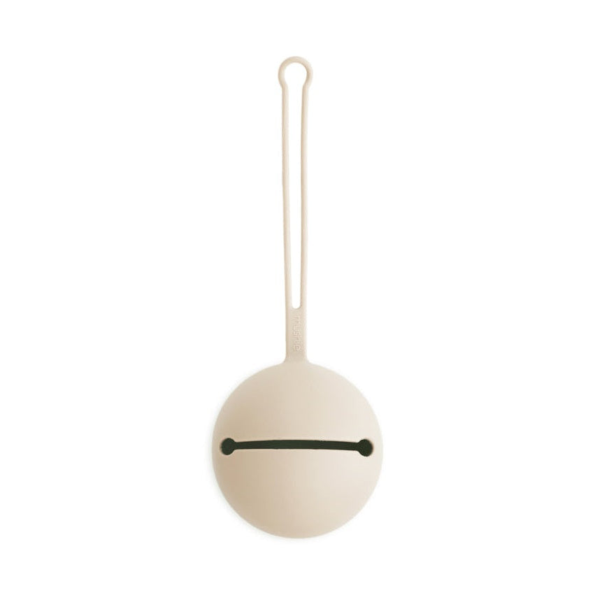Mushie Silicone Pacifier Case - Shifting Sand