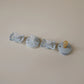Frigg Baby's First Pacifiers - 4-Pack - Moonlight Sailing/Powder Blue