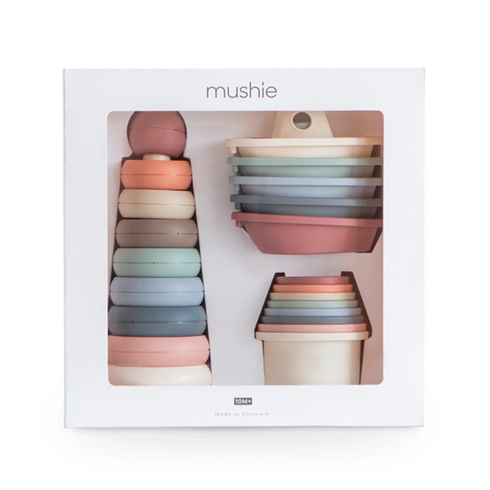 Mushie Baby Toy Gift Set