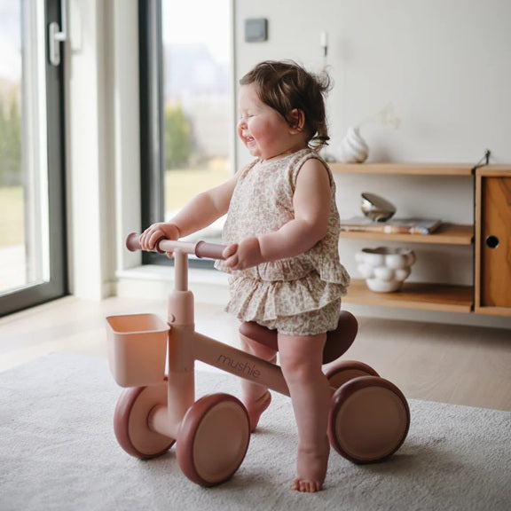Mushie Mini Toddler Bike - Blush