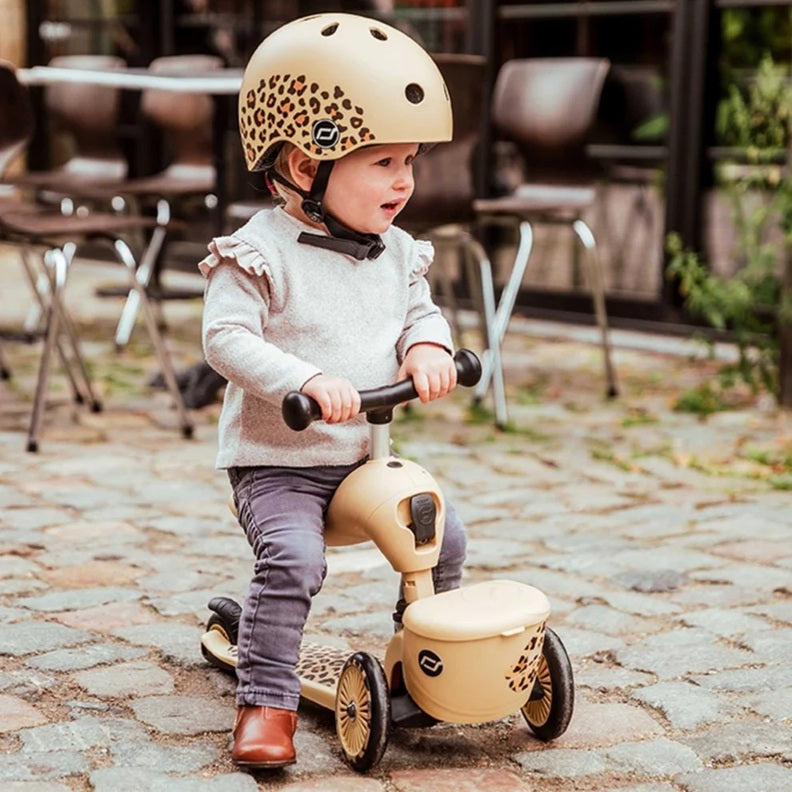Scoot & Ride Highway Kick 1 Scooter - Leopard