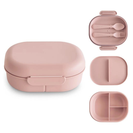 Mushie Lunchbox Set - Blush