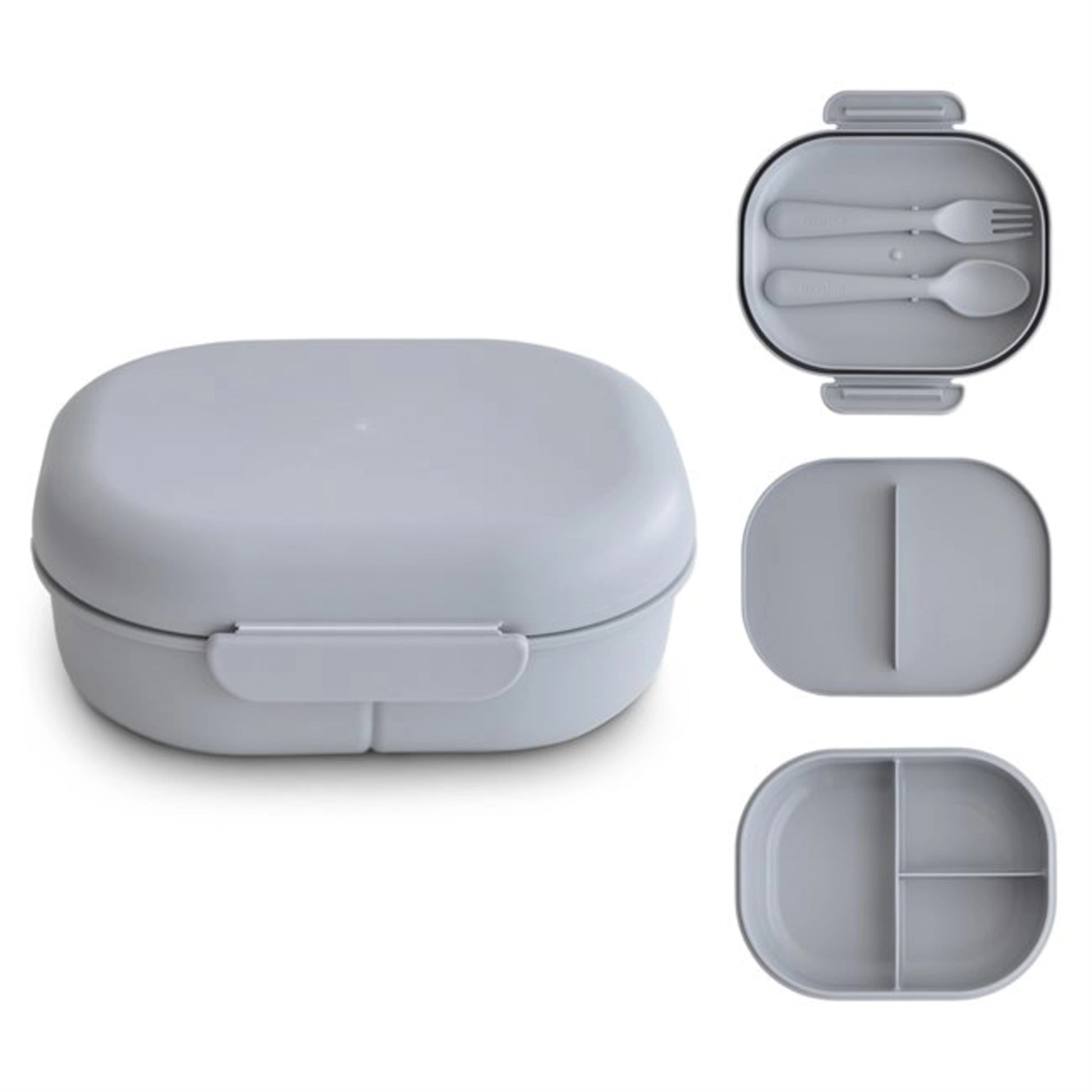 Mushie Lunchbox Set - Cloud Blue