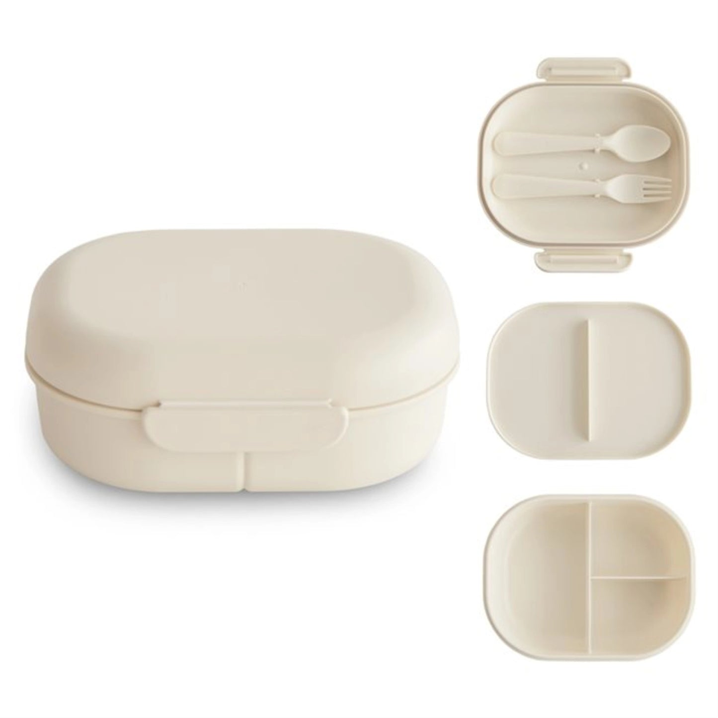 Mushie Lunchbox Set - Ivory
