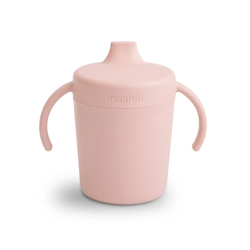 Mushie Trainer Sippy Cup - Blush