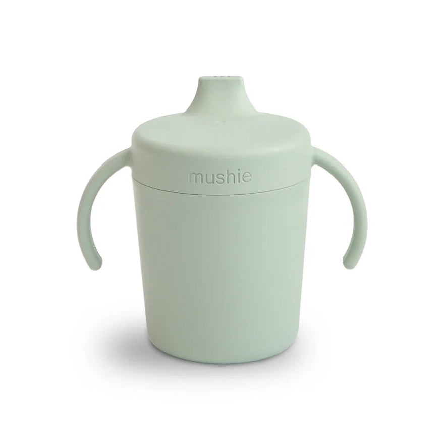 Mushie Trainer Sippy Cup - Sage