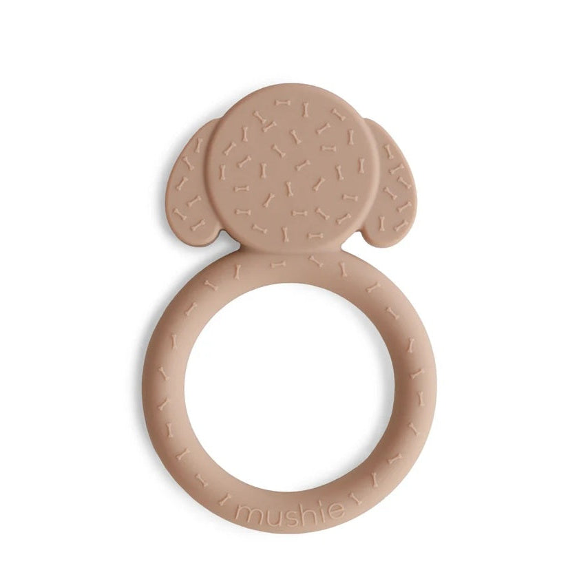 Mushie Silicone Teether - Dog