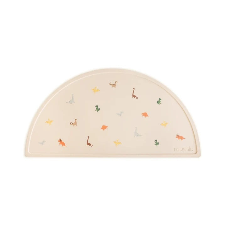 Mushie Silicone Placemat - Dinosaurs