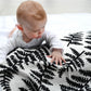 Etta Loves Organic Sensory Muslin Cloths - 3 Pk - Plant Prints