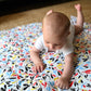 Etta Loves Sensory Reversible Baby Playmat - Plant Print