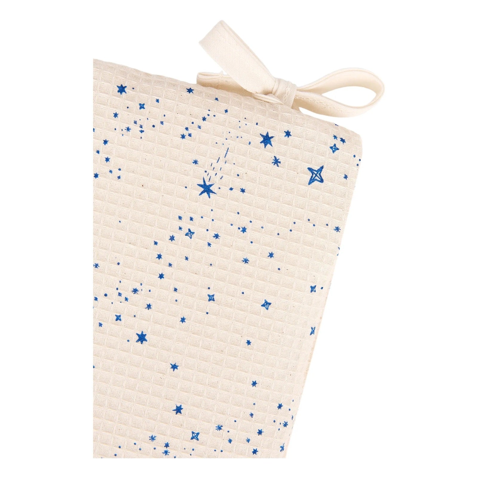 Nobodinoz Nest Organic Cot Bumper - Blue Milky Way